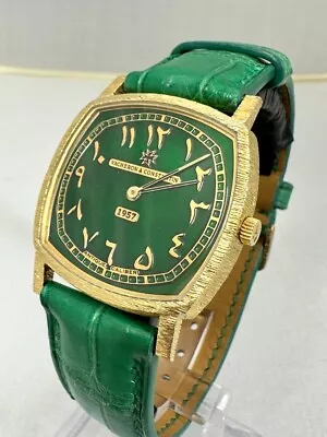 Vacheron Constantin Gold Men Watch Vintage Antique Swiss 1957s Sapphire Glass • $7000