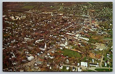 Postcard Airview Of Hackettstown Warren County New Jersey • $12.75