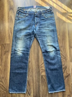 £189 • Buy PRPS Jeans W36 L34 “Mainline” Selvedge P39 P17A 03 Wide Straight BNWOT RRP £375