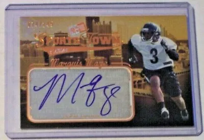 2012 Press Pass Sportstown Autograph Marquis Maze /149 Alabama Steelers Auto • $3.50