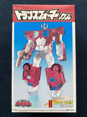 Takara Kabaya Transformers Gum RID Fire Convoy Optimus Prime Model Kit Figure JP • $69.99
