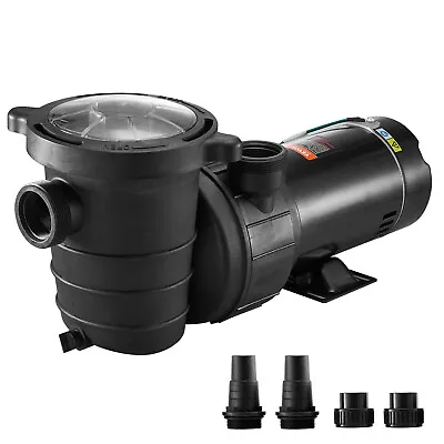 VEVOR Swimming Pool Pump 2 HP Filter Pump 90 GPM W/Strainer Above Ground • $139.98