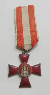 £35 • Buy German Ww1 Hamburg Hanseatic Cross Medal With Original Ribbon. A8