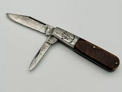 Vintage Boker 493 Tree Brand Barlow Pocket Knife Folding • $59.99