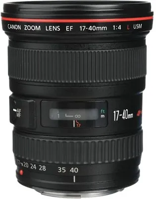 [NEAR MINT] CANON EF 17-40mm F/4 L USM Wide Angle Lens From JAPAN (N333) • $1025.18