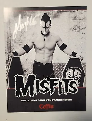 Doyle Of The Misfits Autograph Signed  Photo Punk Metal Crimson Ghost Danzig  • $39.99