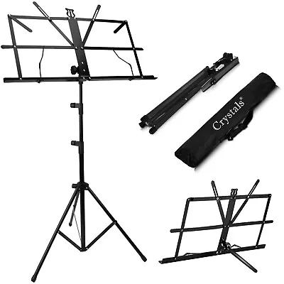 £8.15 • Buy Heavy Duty Foldable Music Stand Holder Base Tripod Orchestral Conductor Sheet Uk