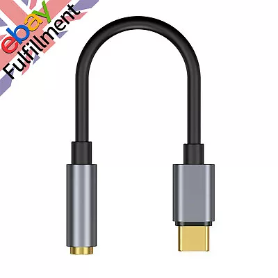 Mini USB Type C Male To 3.5mm Female AUX Headphone Adapter Type C Jack  Cable A • £9.62