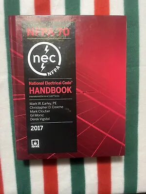 NFPA 70: National Electrical Code (NEC) Handbook 2017 Hardcover Fast Ship USA St • $83.59
