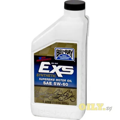 Bel-Ray EXS Synthetic Superbike MOTORCYCLE MX Motor Oil 1 Liter SAE 5W-60 • $10