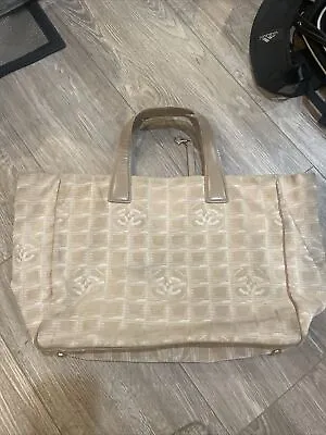 Authentic Chanel Travel Line Tote Bag • $59
