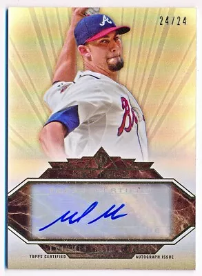 2014 Topps Tribute Mike Minor Tribute To The Stars Auto #TSA-MM (xx/24) - QTY • $9.95