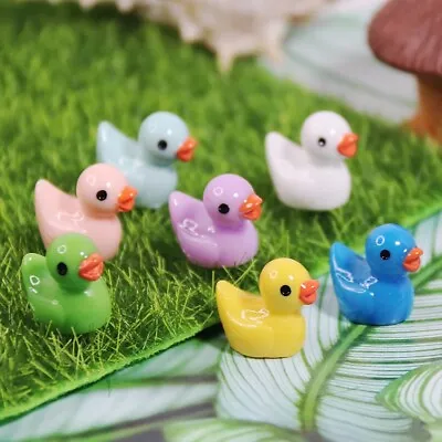 100/200 Mini Tiny Ducks Set Realistic Resin Duck Christmas Birthday Party Decor • $13.85