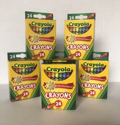 6 Packs Of 24 Crayola Crayons Preferred By Teachers Brand New • $13.99