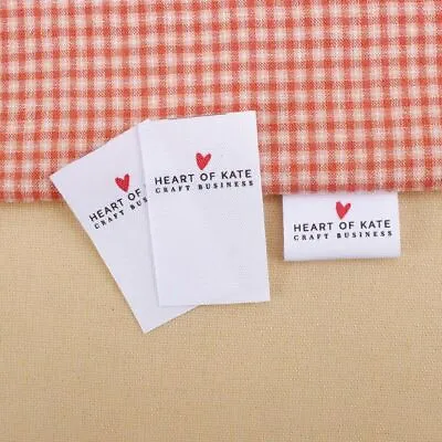$31.60 • Buy Personalized Custom Clothing Labels Name Tags Cotton Print Garment Sew On Label