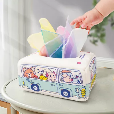 Montessori Toys Magic Tissue Box Baby Educational Learning Activity Sensory Toy • £5.44