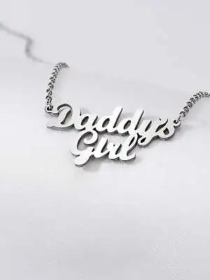 Daddy's Girl Pendant Necklace Jewelry For Women Gift For Her Necklace • $6.32