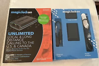 MAGIC JACK GO Smart Home/Business On The Go Digital Phone Service Open Box • $29