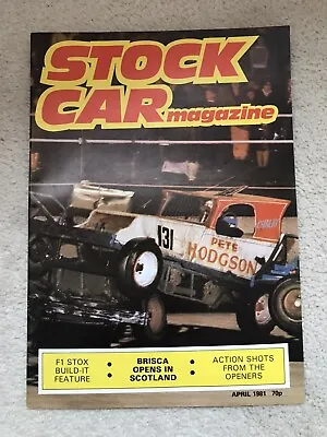 Stock Car Magazine- Brisca F1 And F2 - April 1981 • £1.99