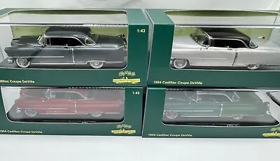 GFCC 1/43 1954 Cadillac Coupe Deville Die-cast Alloy Car Model Hardtop Car • $35.88