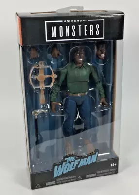 The Wolfman - Jada Toys Universal Monsters 6  Action Figure New Free Shipping • $22.95