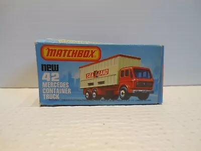 Matchbox 75 Lesney Superfast #41 White Ambulance Truck New In Box • $10