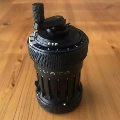 Curta Mechanical  Vintage Calculator Type 1 • $1164.48