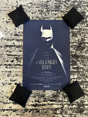 The Dark Knight Rises Batman Olly Moss Mondo Print Poster Limited Editon • £144.63