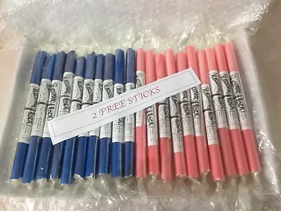 Gift Box Of 10 Sticks Of Traditional Blackpool Rock...Pink Mint/Spearmint • £9