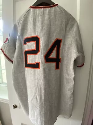 Mitchell Ness Authentic Jersey Willie Mays Size L / 44  Wool - Rare Beauty! • $499