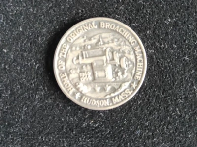 £1.10 • Buy Town Of Hudson.Mass, Inc 1866, Home Of The Original Broaching Machine 