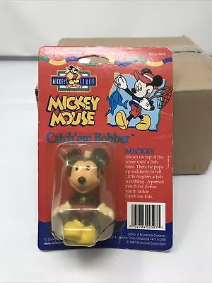 Vintage Zebco 1997 Mickey's Stuff Mickey Mouse Catch' Em Bobber NIP • $15