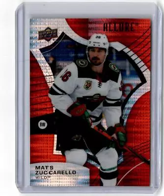 2021-22 Upper Deck Allure #90 Mats Zuccarello Red Rainbow • $8.25