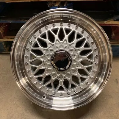 15  Rs Style Wheels Rims Silver Fits E30 Bmw 3 Series Toyota Yaris Tercel • $485