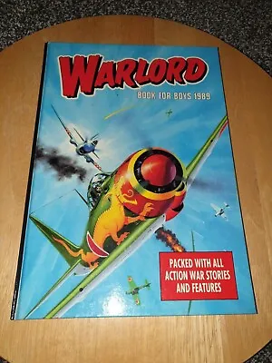 Warlord Book For Boys 1989 Annual Unclipped In Excellent Condition • £15