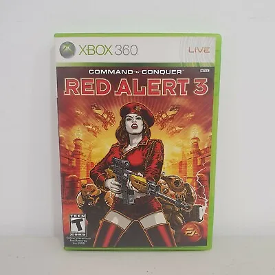 Command & Conquer: Red Alert 3 Xbox 360 Game (2009) + Manual Free Postage  • $12.48