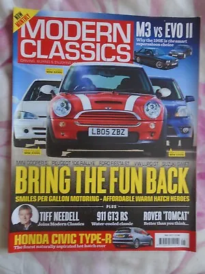 Modern Classics No 12 May 2017 M3 Vs Evo II 911 GT3 RS Civic Type R • $8.72