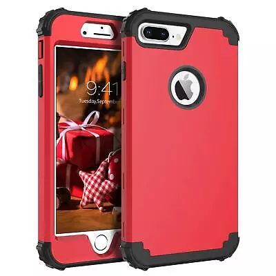 Bentoben Case For Iphone 8 Plus Iphone 7 Plus Case 3 In 1 Hybrid Hard Plastic • $71.12