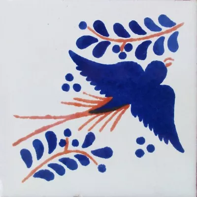 C#054) Mexican Tiles Ceramic Hand Made Spanish Influence Talavera Mosaic Art • $1.75