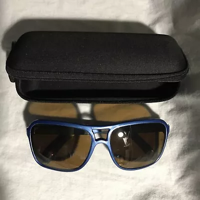 Vuarnet 003 Sunglasses Blue Frame PX2000 Brown Lens W/Generic Case • $90