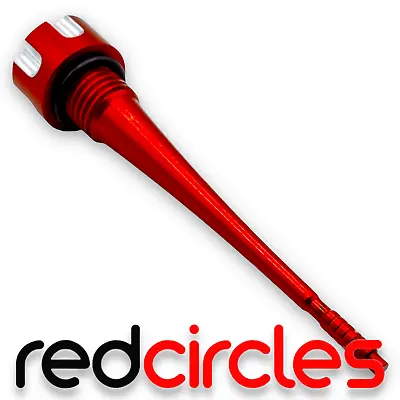 RED 110cc 125cc 140cc PIT DIRT BIKE ALLOY OIL DIPSTICK DIP STICK OIL LEVEL • £6.99