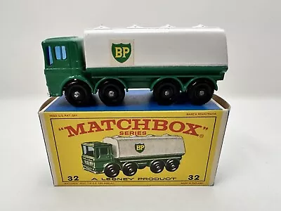 Matchbox Lesney Vintage Leyland Petrol Tanker #32 BP In Original E6 Box NR MINT • $57.40