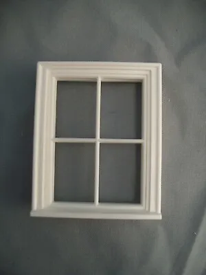 Half Scale 1:24 - Victorian 4 Pane  Window - Jackson's Miniatures Dollhouse #L9 • $3.93