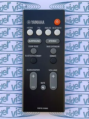 $55 • Buy Yamaha YAS106  YAS107  YAS207  ATS1060  ATS1070  ATS2070 Soundbar Remote Control
