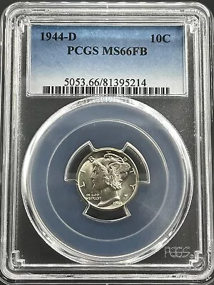 1944-D Mercury Dime PCGS MS66 FB • $63