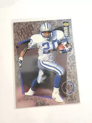 1996 Upper Deck Collector's Choice MVPs Barry Sanders #M16 Detroit Lions • $3.45