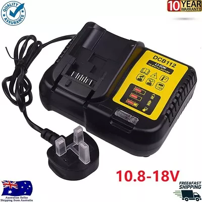 DCB112 Charger For DeWalt 18V / 20V Li-ion Battery DCB115 DCB200 DCB201 DCB182 • $23.89