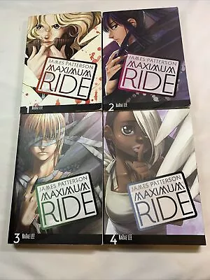 James Patterson Maximum Ride 1-4 Manga Used • $24.99