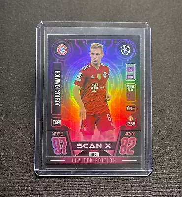 2021-22 Topps Match Attax UCL Extra Scan X Limited Edition Joshua Kimmich #XLE2 • $0.99