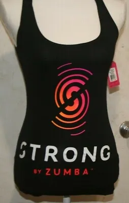 Strong By Zumba Wear Instructor Sleeveless Racerback Shirt Sizes XSSMXL (B328 • £11.96